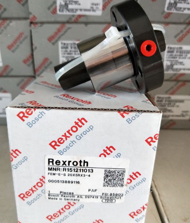 Bosch Rexroth R151311013 Ball screw linear bearing flanged - 4bearings ...
